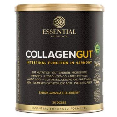 Imagem de Collagen Gut Essential Nutrition Laranja e Blueberry 400g