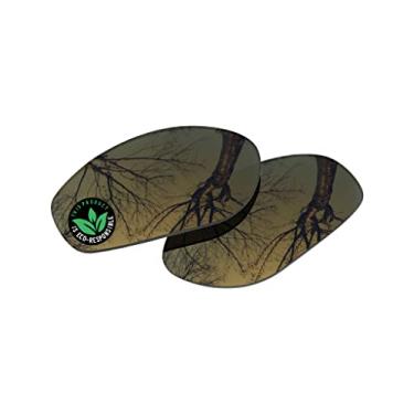 Imagem de Raydi Lentes de reposição de policarbonato para óculos de sol RayBan RB4115 57 mm - Bronze Dourado espelhado - Polarizado