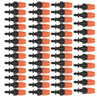 Imagem de 50pcs/conjunto de Acidentes de Nevoeiro Ajustável para o de Irrigação por Gotejamento, Adequado para Tubo de 4 Mm/7 Mm, Alavanca de água e Coluna de água, Acessórios Essenciais para Gasping de