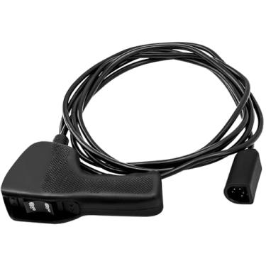 Imagem de 83665 Controle remoto de guincho de caminhão plug-in portátil, compatível com vários guinchos com o plugue de 3 ou 5 pinos (antigo) redondo ou (novo) em forma de D