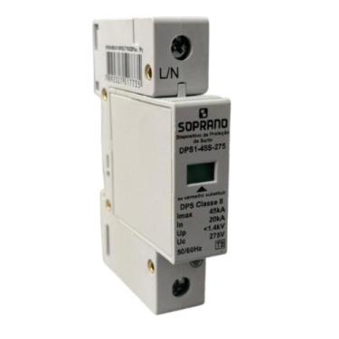 Imagem de Kit 4 Dps Protetor De Surto Unipolar 45ka 275v Bivolt Soprano