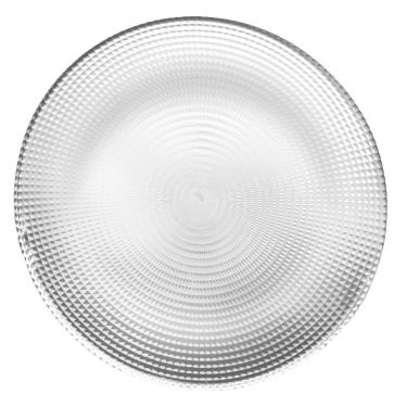 Imagem de Prato Raso Cazza em Vidro Incolor 20cm