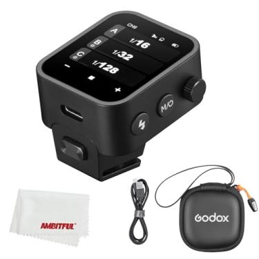 Imagem de Godox Disparador de flash sem fio X3 F X3-F X3F TTL para Fuji, sistema sem fio de 2,4 GHz, tela LED de alta definição, bateria de lítio integrada para câmeras Fuji