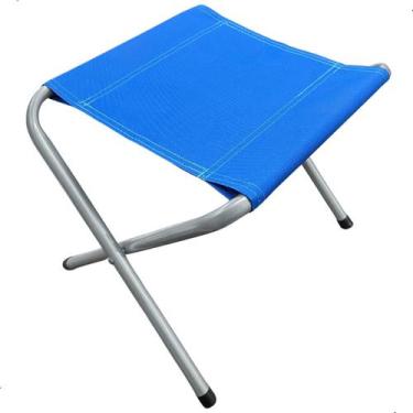 Imagem de Banquinho Portátil Banqueta Resistente Pesca Camping 80kg - Summer, Ba