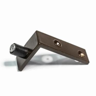 Imagem de Pino Guia Cantoneira De Alumínio 9Mm Porta De Correr Bronze