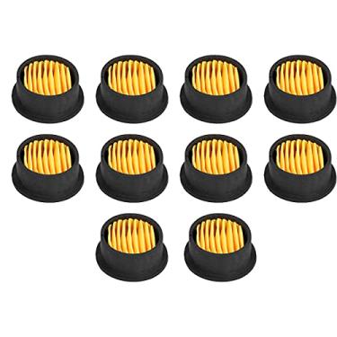 Imagem de Material do Filtro de Ar, 10 Unidades de Elementos de Filtro de Compressores de Ar, Peças de Reposição de Entrada de Compressores de Pistão de Máquina de óleo, 1,6 pol.,