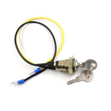 Imagem de HiSport Interruptor de ignição 1K7354B 2 teclas 2 linhas compatíveis com os modelos: Ford New Ford Tractor 501 Series 600, 601 650 Series 701 Series 800, 801 Series 900, 901, 2000 4 cilindros pré-1964