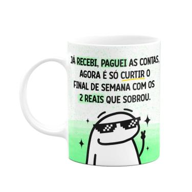 Imagem de Caneca Flork - O salário caiu, já recebi, paguei as contas