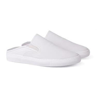 Imagem de Tenis Masculino mule sapato em couro legitimo casual slip on