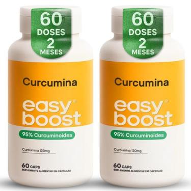 Imagem de Curcumina Easy Boost 95% Curcuminoides 130mg Kit 2x 120caps