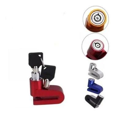 Imagem de Trava De Disco Moto Bike Cadeado Anti Furto Freio Universal Alfa.shop 