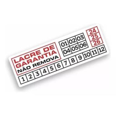 Imagem de 1000 Lacre Etiqueta Casca De Ovo 3x1cm Wb549 - Resitank