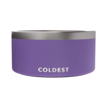 Imagem de Tigela para cães Coldest Dog – antiferrugem, antiderrapante, 3 camadas com isolamento térmico para cães – à prova de derramamento e resistente – Tigela de água para cães, gatos e animais de estimação,