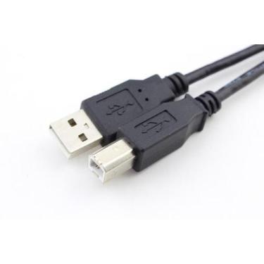 Imagem de Cabo Usb 2.0 Macho Impressora Scanner Projetor 3M Tomate