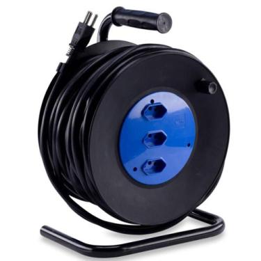 Imagem de Extensão Tripolar Carretel 20a 30 Metros 3 Tom Forceline - Force Line