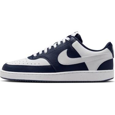 Imagem de Nike Tênis masculino de cano baixo, Azul-marinho/branco, 44