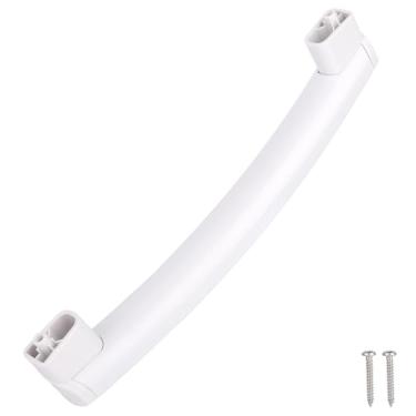 Imagem de Maçaneta da Porta do Micro-Ondas, WB15X10278 AP5790517 Compatível com GE Hotpoint Substitui 261300714902 3025557 PS8754175 (Branco)