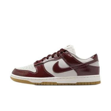 Imagem de Nike Tênis feminino Dunk Low Lx, Fantasma/vela/marrom claro/vermelho escuro, 44