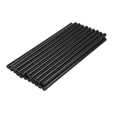 Imagem de X AUTOHAUX 20 bastões de cola quente de 7 mm x 150 mm, carroceria automática, reparo de amassados sem pintura, preto para carro