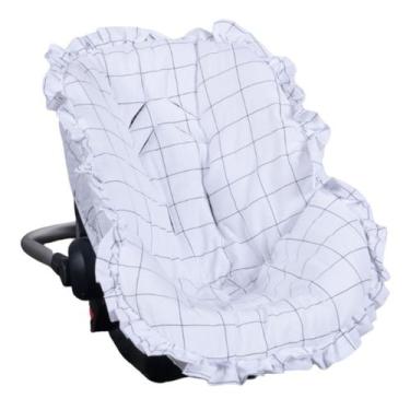 Imagem de Capa Bebê Conforto Menina e Menino Acolchoada Liso e Estampada Univers