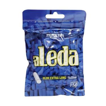 Imagem de Filtros para Cigarro Slim Extra Longos - aLeda - 22mm, 150 Unidades