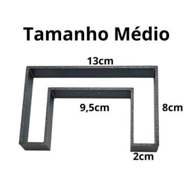 Imagem de Modelador Pastel Recheado Forma e Fechador Pastel 13x8cm - 3Dmelo