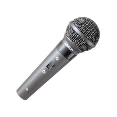 Imagem de Leson Microfone Sm-58 Bk Preto Fosco Cardioide Cabo 5Mts. - LESON - LE