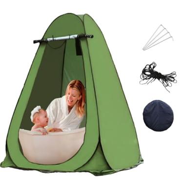 Imagem de Tendas De Banho Para Campismo, Cabine Mudar Roupa, Proteção UV Abrigo Desmontável Rápido Impermeável Para Privacidade Banheiro Barco Praia Acampamento