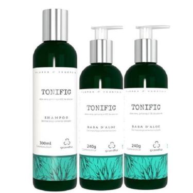 Imagem de Grandha Tonific 1 Shampoo 2 Baba D'Aloe Flores E Vegetais