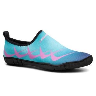 Imagem de Sapatilha Aquática Neoprene Híbrida Flexível Tênis Praia Pesca Cachoeira Bike Trilha  Piscina-Unissex