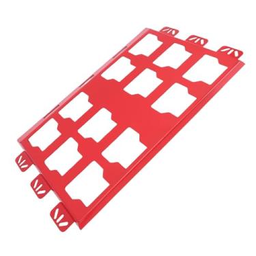 Imagem de Fabater Placa de Montagem Compatível Com Caixas de Ferramentas de Embalagem, 100 Libras, Placas de Base de Montagem para Armazenamento e Siste ma de Organização (Placa completa) (Vermelho)