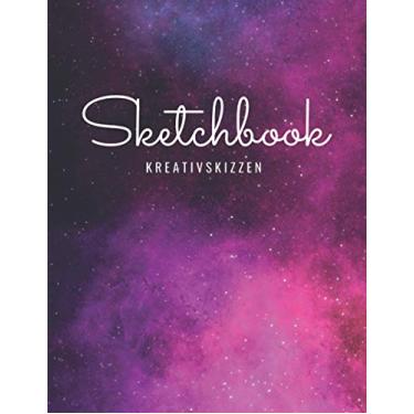 Imagem de SketchBook Galaxis: blanko, A4, 120 Seiten | Zeichenblock für Künstler Profi, Anfänger, Erwachsene, Jugendliche, Studenten zum Zeichnen, Schreiben, Malen, Kritzeln und Skizzieren