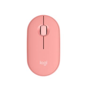 Imagem de Mouse Logitech Pebble 2 M350  Silent 3 Botões S/Fio 4000DPI Rosa