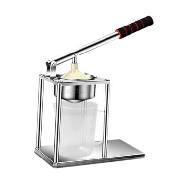 Imagem de ＫＬＫＣＭＳ Extrator Manual de Sucos de Frutas, Espremedor de Laranja E Limão, Cabeça chata
