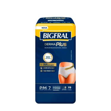 Imagem de Roupa Íntima Bigfral Pants Premium P/M 7 Unidades
