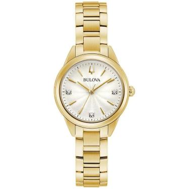 Imagem de Relógio Bulova Feminino Classic Sutton Diamond 97P150
