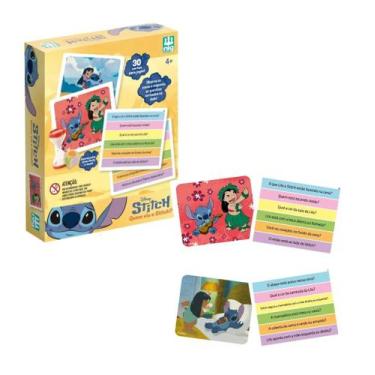 Imagem de Jogo Educativo Quem Viu O Stitch Disney Nig Brinquedos - Mattel