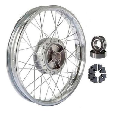 Imagem de Roda Traseira Titan Fan 150 Start 160 + Rolamento/Bucha