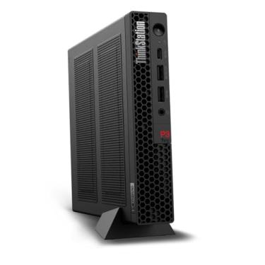 Imagem de Lenovo ThinkStation P3 Tiny Workstation com processador Intel Core i7-14700 vPro, 32GB RAM, 1TB SSD, NVIDIA T1000 8GB Graphics, WiFi 6 e Windows 11 Pro