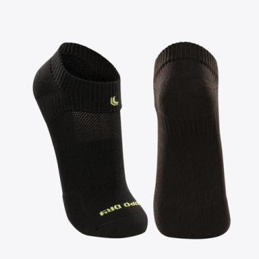 Imagem de Kit 3 Pares de Meias Lupo Dry Fit Cano Curto 03350-103, Preto, P