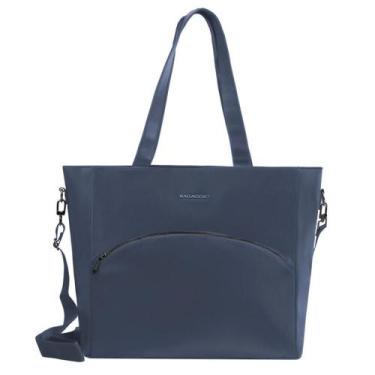 Imagem de Bolsa Executiva Grande Feminina Donna Azul Marinho - Bagaggio, G, Azul