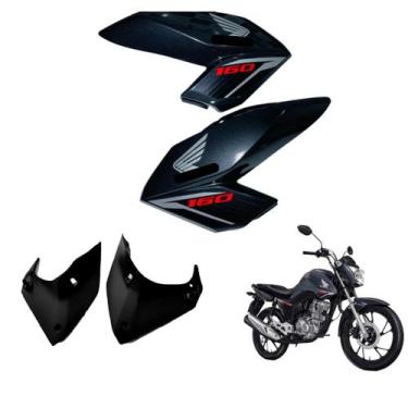Imagem de Asa do Tanque Cg Fan 160 modelo 2016 até 2021 Caranegem Tanque externa