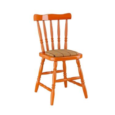 Imagem de Cadeira Madeira Maçica Daiana Estofada Brilho Piratini