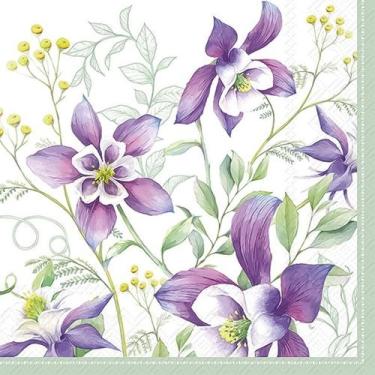 Imagem de Guardanapo para Decoupage Ihr 33x33 Flores Verão C/ 2 Unidades - GUARD