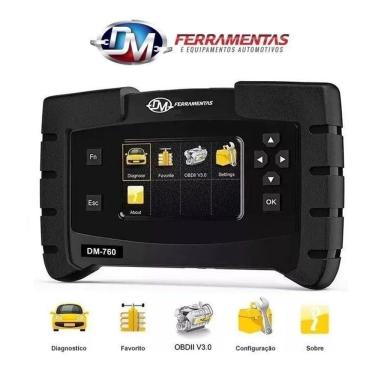 Imagem de Scanner Automotivo Profissional Dm-760 Ajuste Af