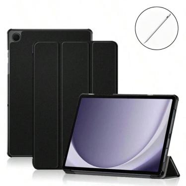 Imagem de Capa Couro + Caneta Stylus Para Tablet Samsung A9+ 11 X210
