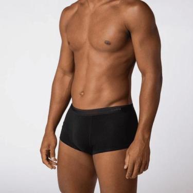 Imagem de Cueca Lupo Sunga Algodão com Elastano 480-003, Preto, M
