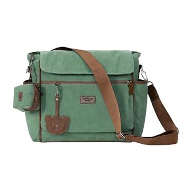 Imagem de Mochila Liberty C/Porta Chupeta Verde Militar