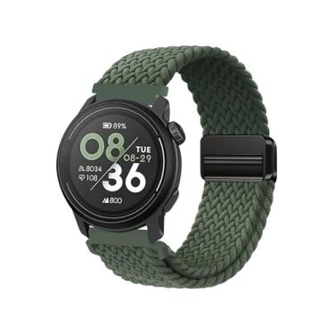 Imagem de Yeahxing Pulseiras para Coros PACE 3/Apex 2 Pro/Apex Pro/Apex 46 mm - Pulseira de nylon trançada elástica, confortável, elegante, respirável, opções multicoloridas