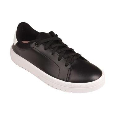 Imagem de Tênis Feminino Moleca Casual, Preto, 36
